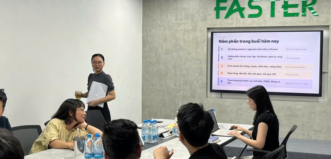 Faster Việt Nam số hóa quy trình bán hàng, hậu mãi cùng QBIS: từ tem QR đến trọn luồng vận hành