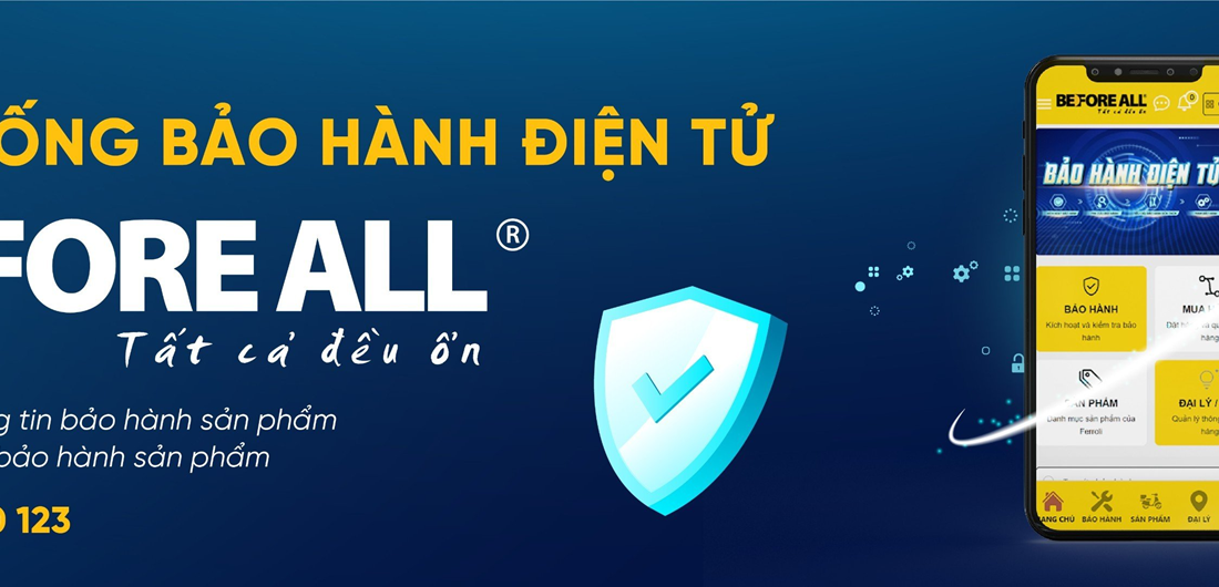 Triển khai hệ thống bán hàng và bảo hành điện tử tại Before All